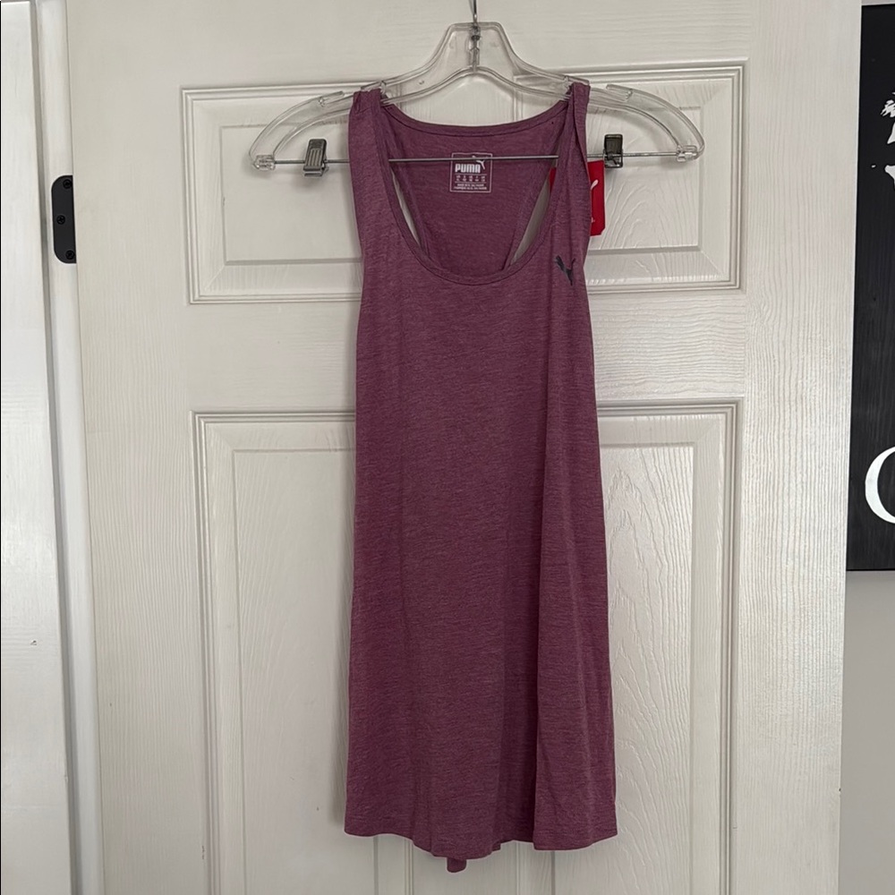 Puma Heathered Purple Tank Top